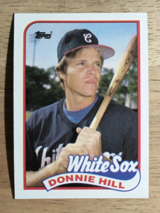 1989 Topps #512 Donnie Hill