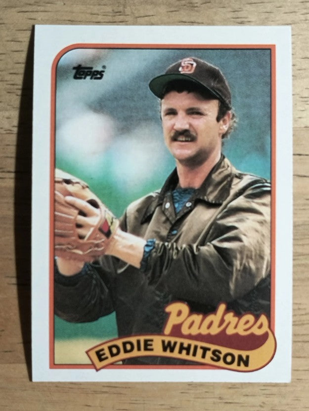 1989 Topps #516 Eddie Whitson