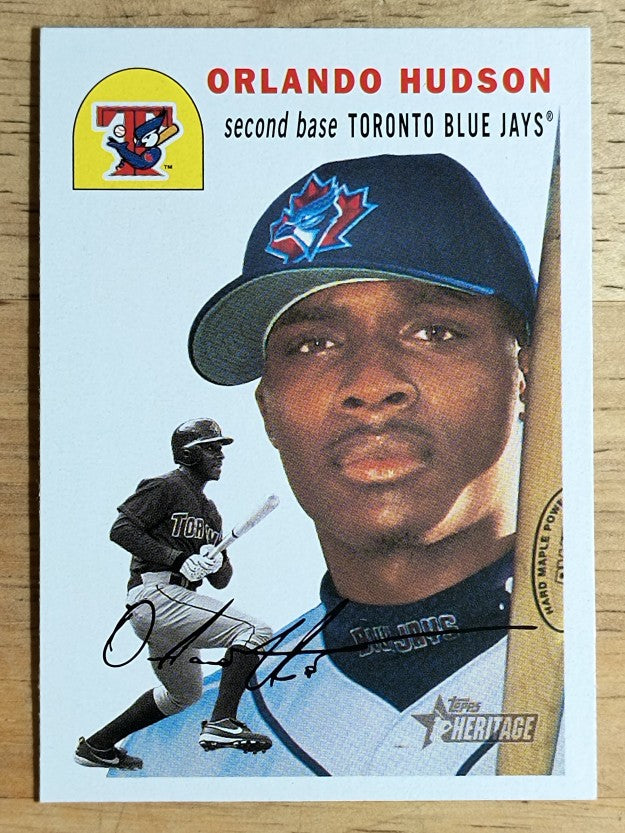 2003 Topps Heritage #383 Orlando Hudson SP