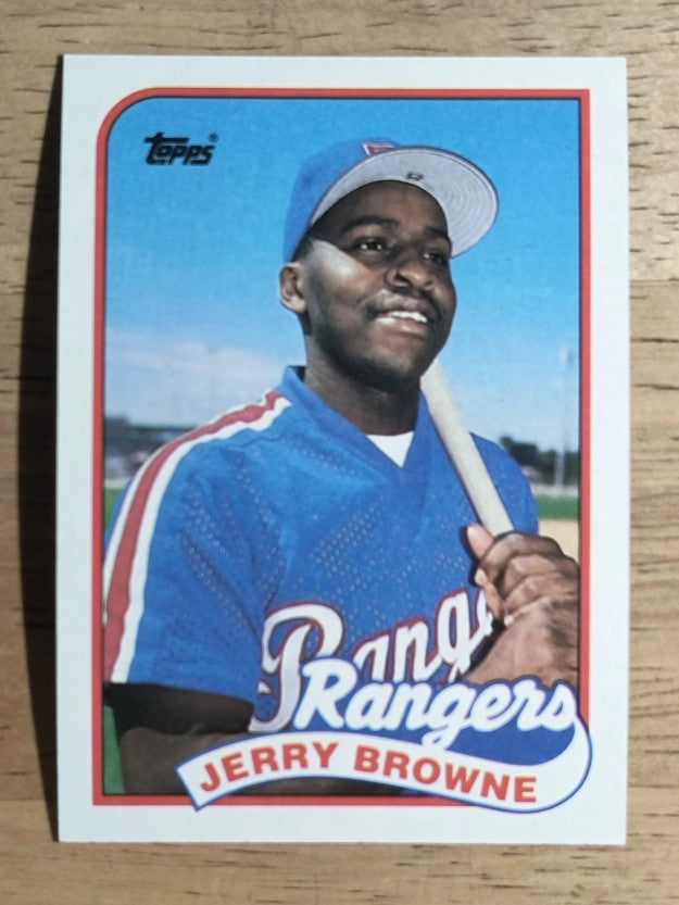 1989 Topps #532 Jerry Browne