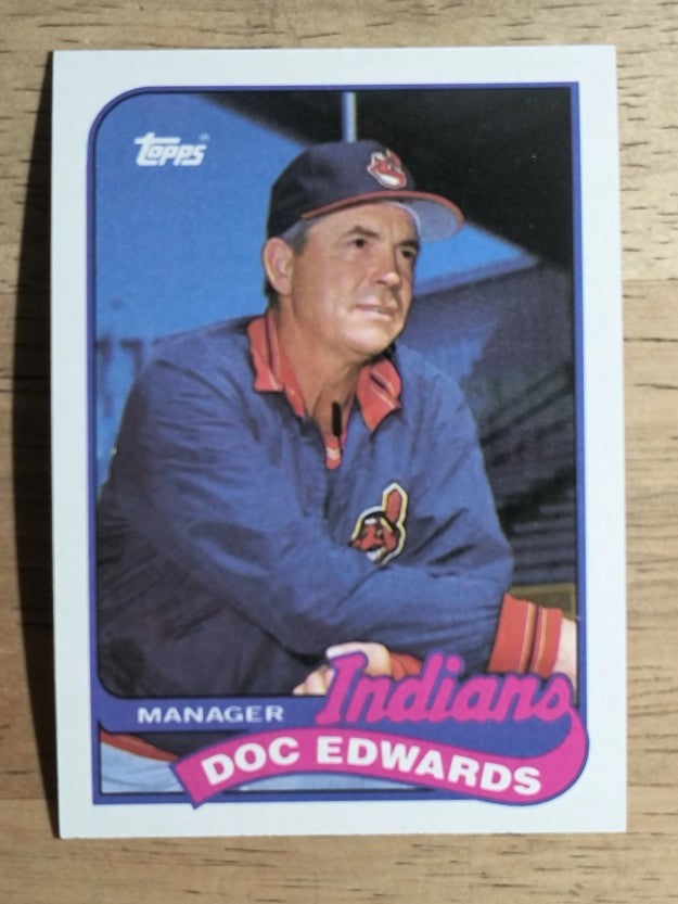 1989 Topps #534 Doc Edwards MG