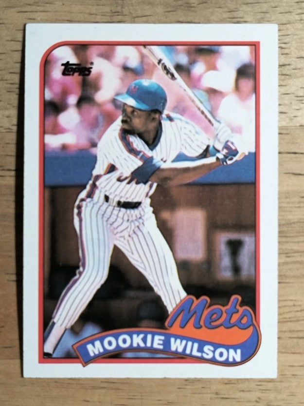 1989 Topps #545 Mookie Wilson