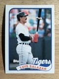 1989 Topps #553 Luis Salazar