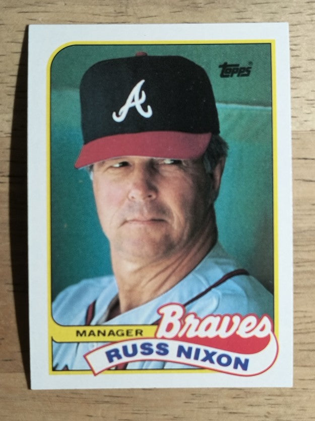 1989 Topps #564 Russ Nixon MG