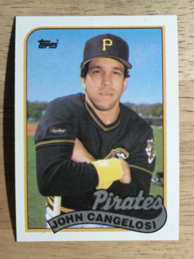 1989 Topps #592 John Cangelosi