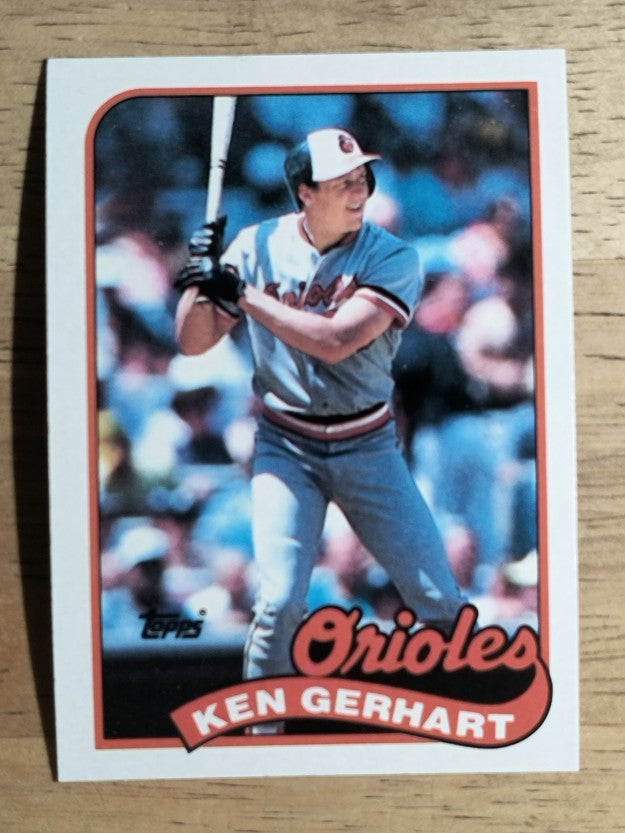 1989 Topps #598 Ken Gerhart