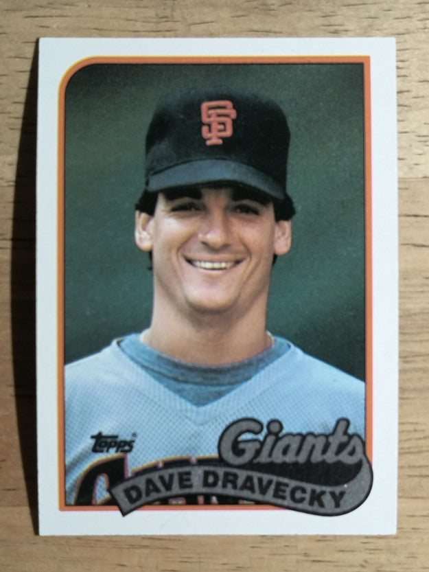 1989 Topps #601 Dave Dravecky