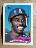 1989 Topps #602 Devon White