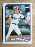 1989 Topps #614 Joe Hesketh