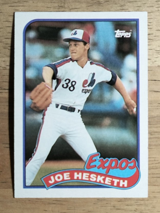 1989 Topps #614 Joe Hesketh