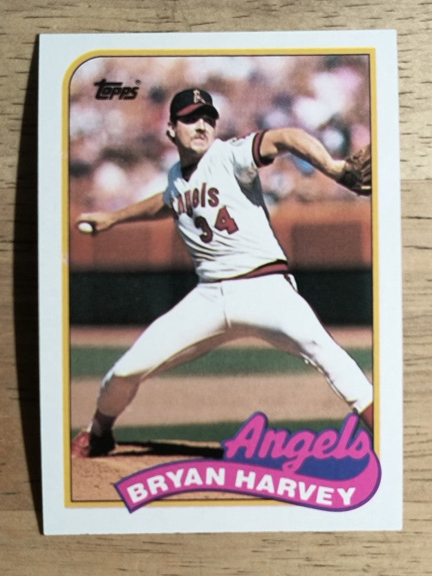 1989 Topps #632 Bryan Harvey RC
