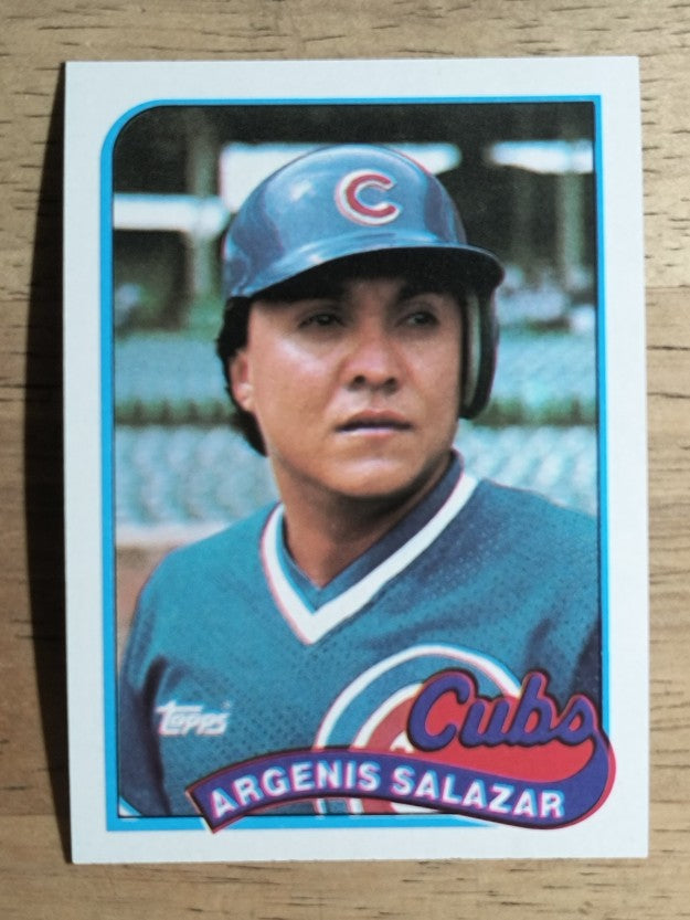 1989 Topps #642 Angel Salazar