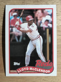 1989 Topps #644 Lloyd McClendon