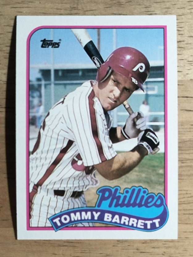1989 Topps #653 Tommy Barrett