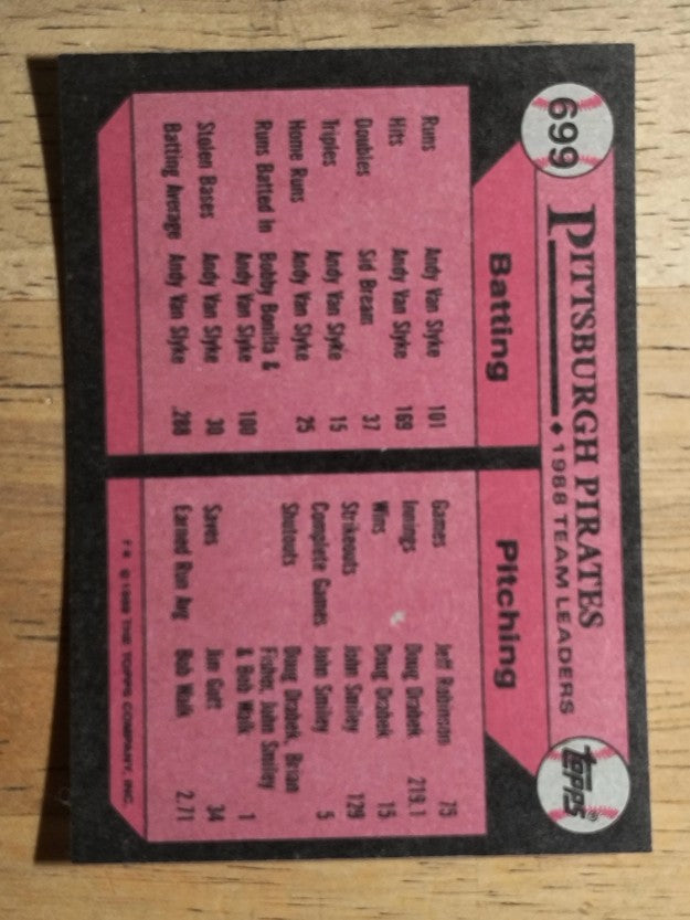 1989 Topps #699 Al Pedrique TL/Tony Gwynn sliding