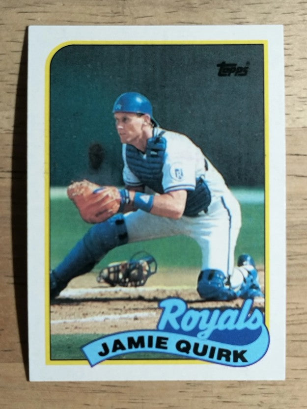 1989 Topps #702 Jamie Quirk