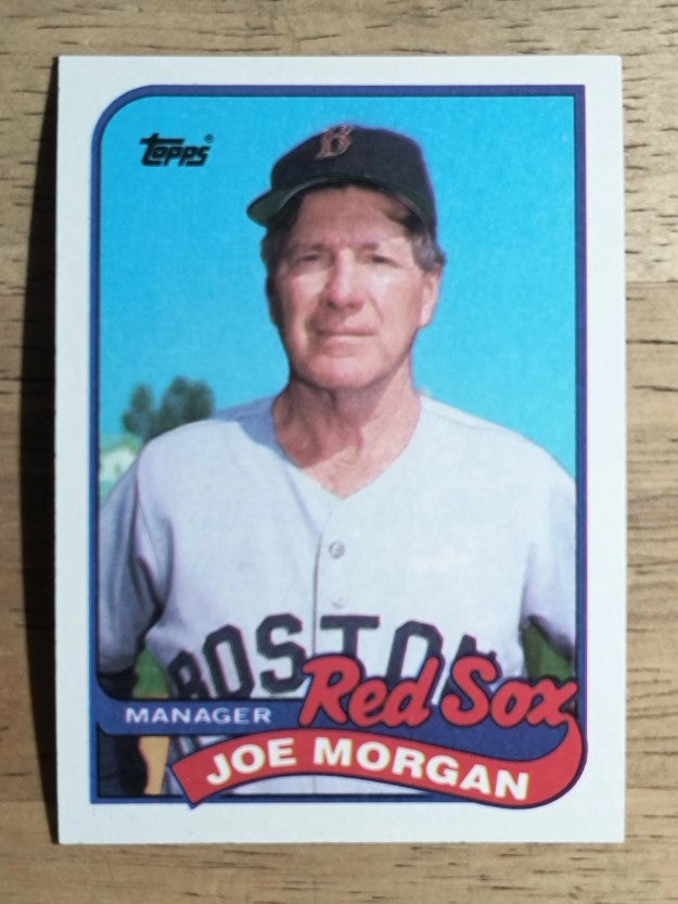 1989 Topps #714 Joe Morgan MG