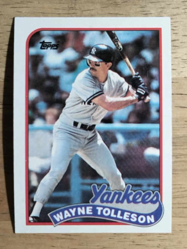 1989 Topps #716 Wayne Tolleson