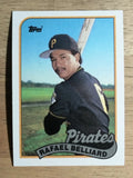 1989 Topps #723 Rafael Belliard