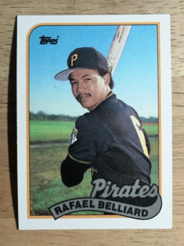 1989 Topps #723 Rafael Belliard