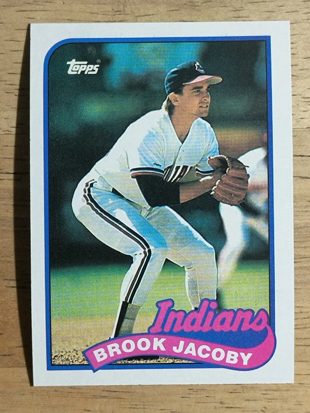 1989 Topps #739 Brook Jacoby