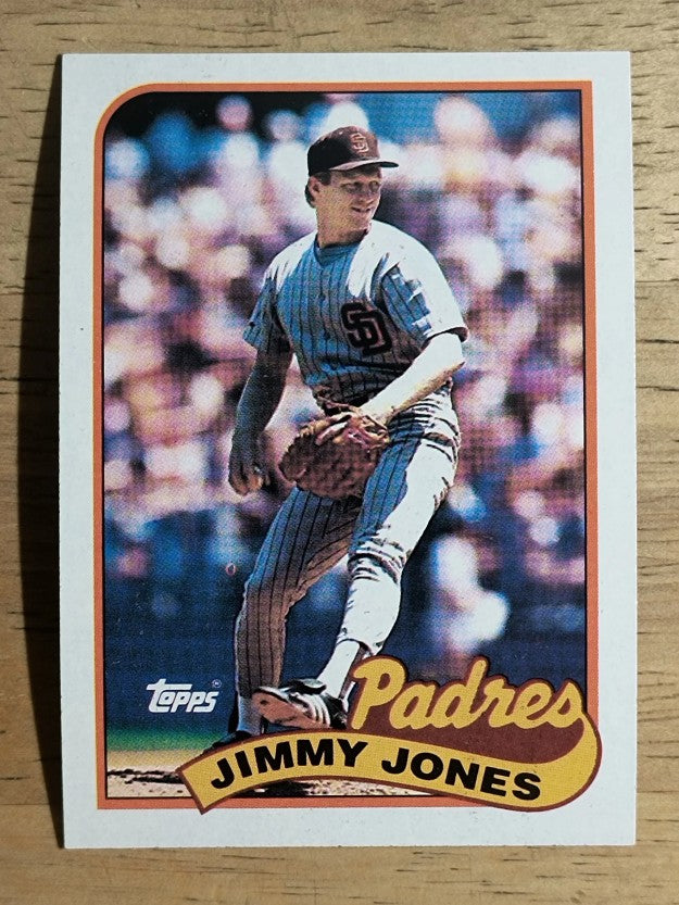1989 Topps #748 Jimmy Jones