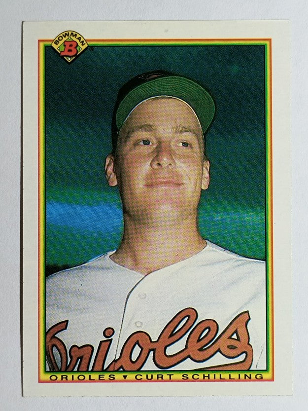 1990 Bowman #246 Curt Schilling