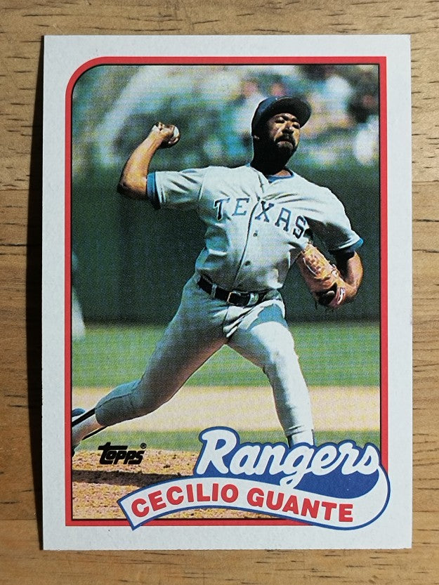 1989 Topps #766 Cecilio Guante