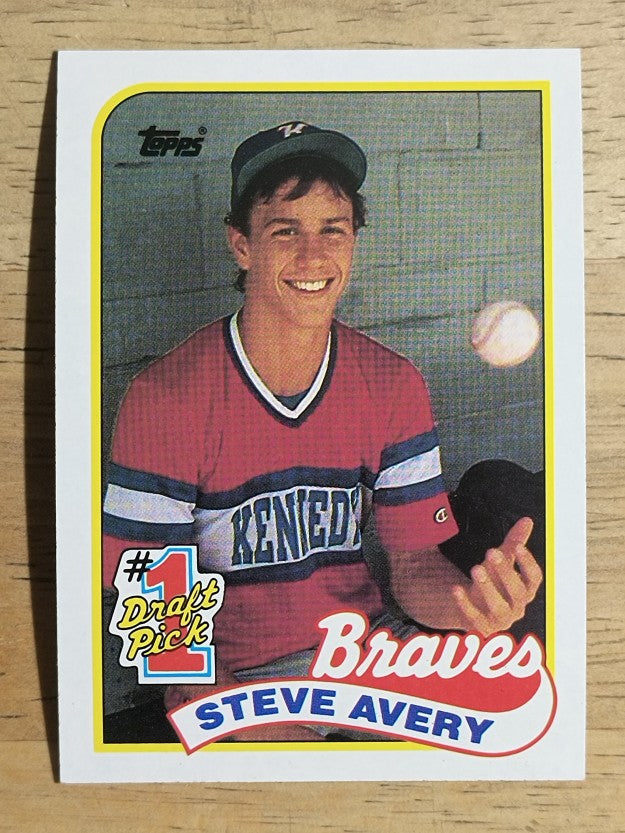1989 Topps #784 Steve Avery FDP RC