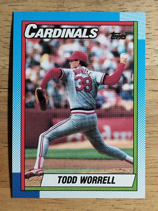 1990 Topps #95 Todd Worrell