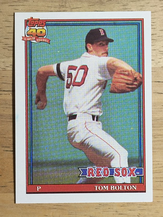 1991 Topps #37 Tom Bolton