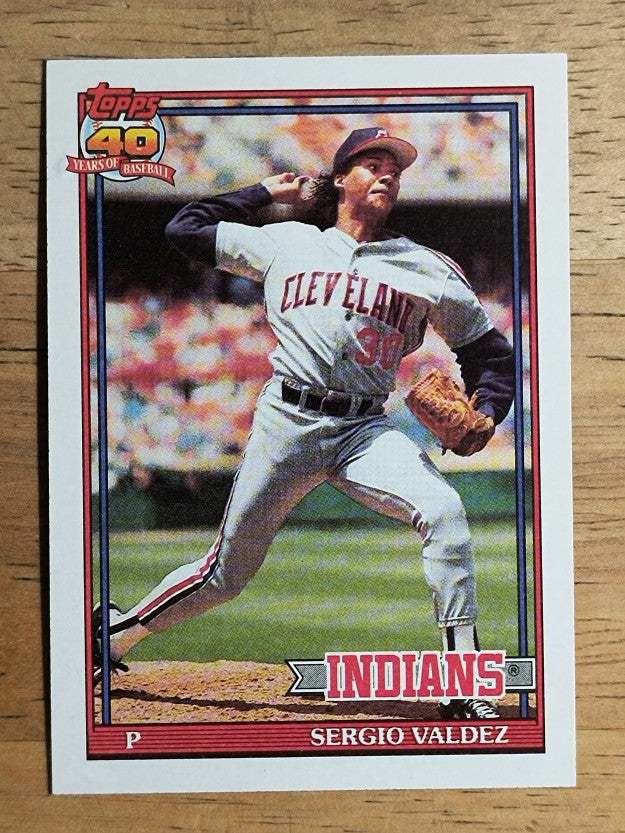 1991 Topps #98 Sergio Valdez