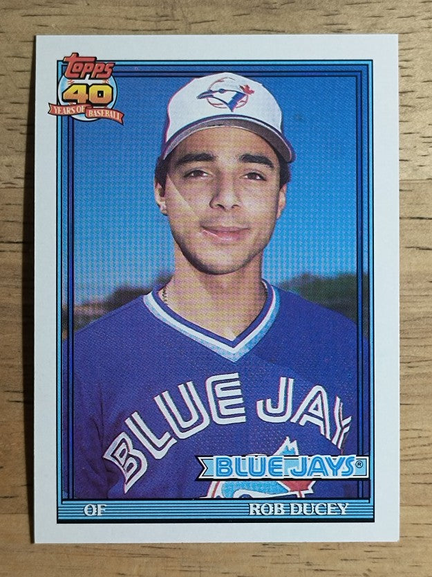 1991 Topps #101 Rob Ducey