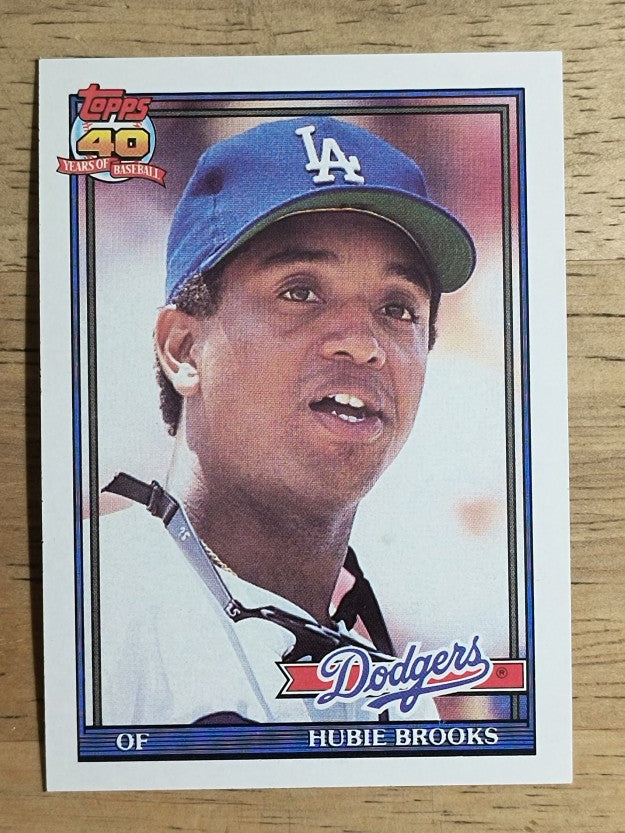 1991 Topps #115 Hubie Brooks