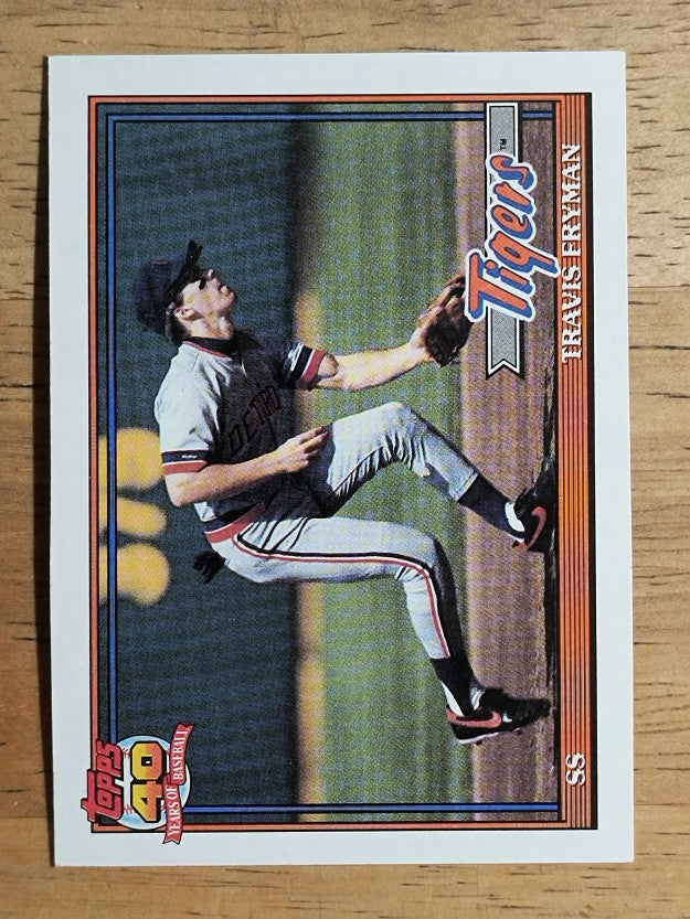 1991 Topps #128 Travis Fryman