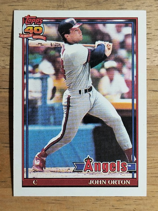 1991 Topps #176 John Orton