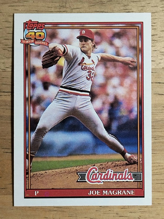 1991 Topps #185 Joe Magrane