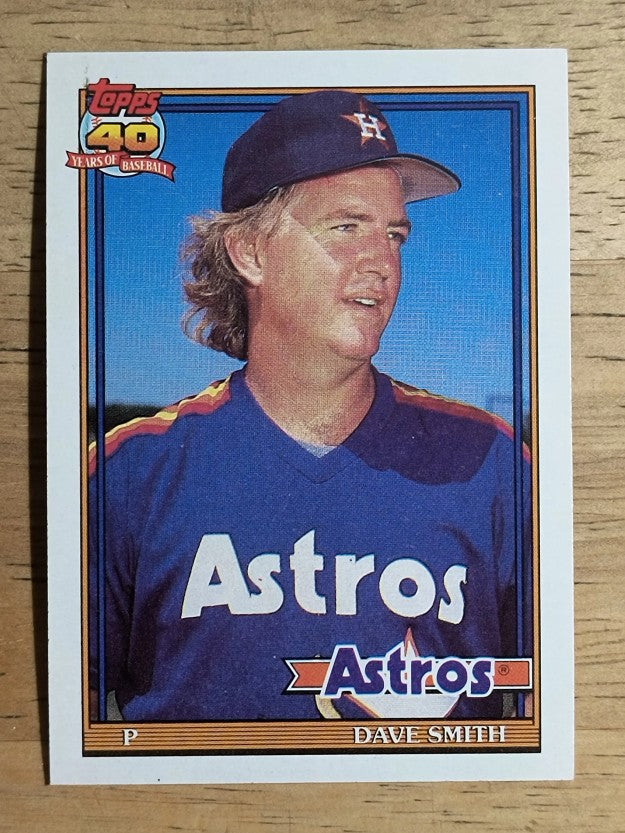 1991 Topps #215 Dave Smith
