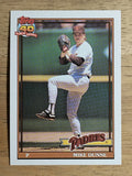 1991 Topps #238 Mike Dunne