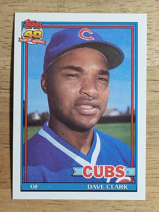 1991 Topps #241 Dave Clark
