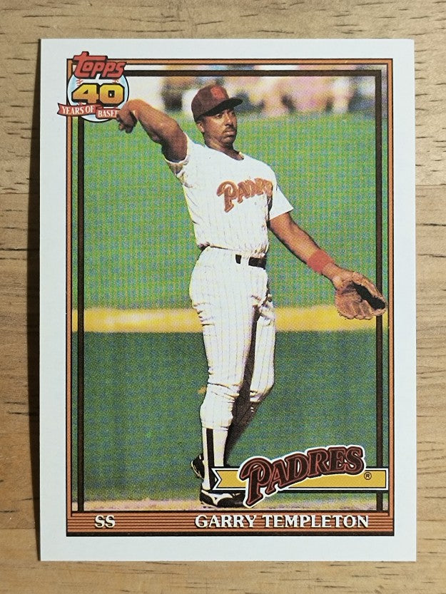 1991 Topps #253 Garry Templeton