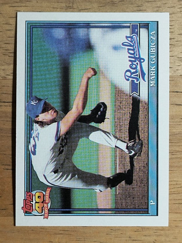 1991 Topps #265 Mark Gubicza