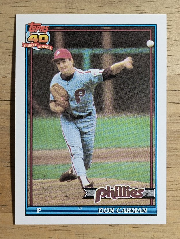 1991 Topps #282 Don Carman