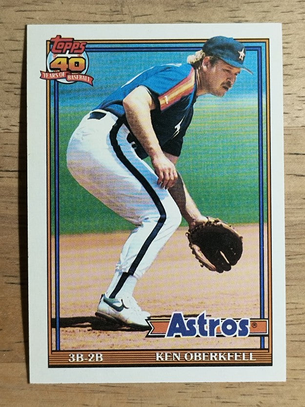1991 Topps #286 Ken Oberkfell