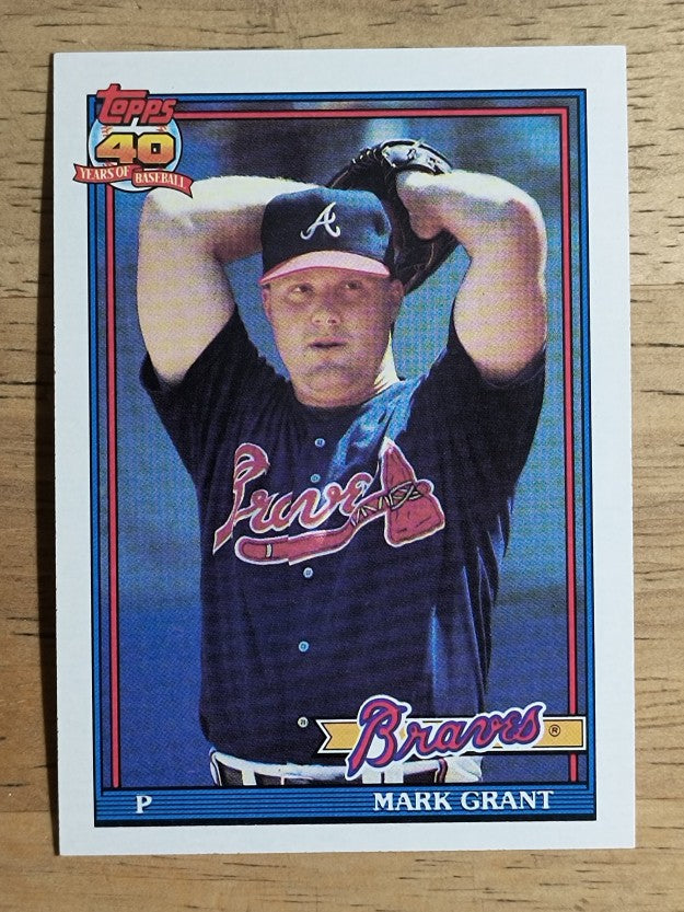 1991 Topps #287 Mark Grant