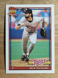 1991 Topps #318 Rick Aguilera