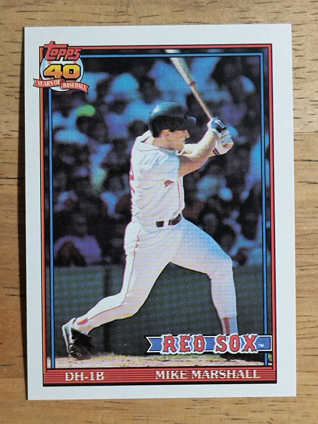 1991 Topps #356 Mike Marshall