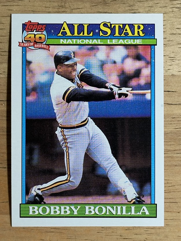 1991 Topps #403 Bobby Bonilla AS