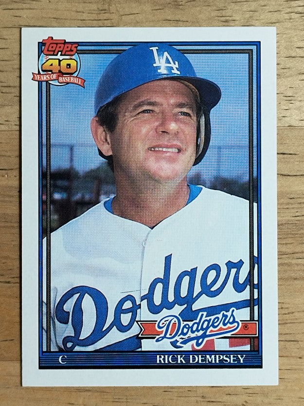 1991 Topps #427 Rick Dempsey