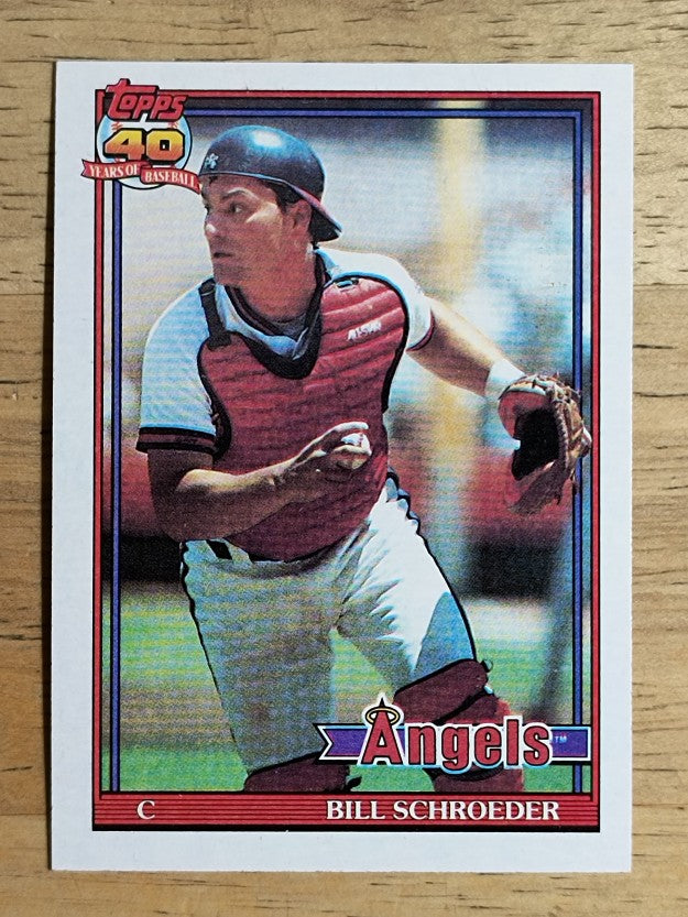 1991 Topps #452 Bill Schroeder